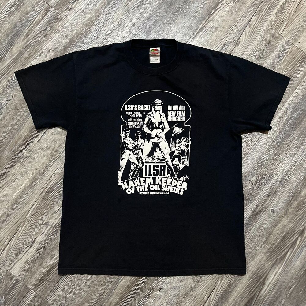 Vintage 90s ILSA Harem Keeper of the Oil Sheiks Shirt Large